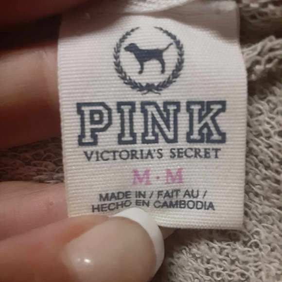 Victoria's Secret PINK Quarter Zip Sweatshirt - Picture 5 of 6